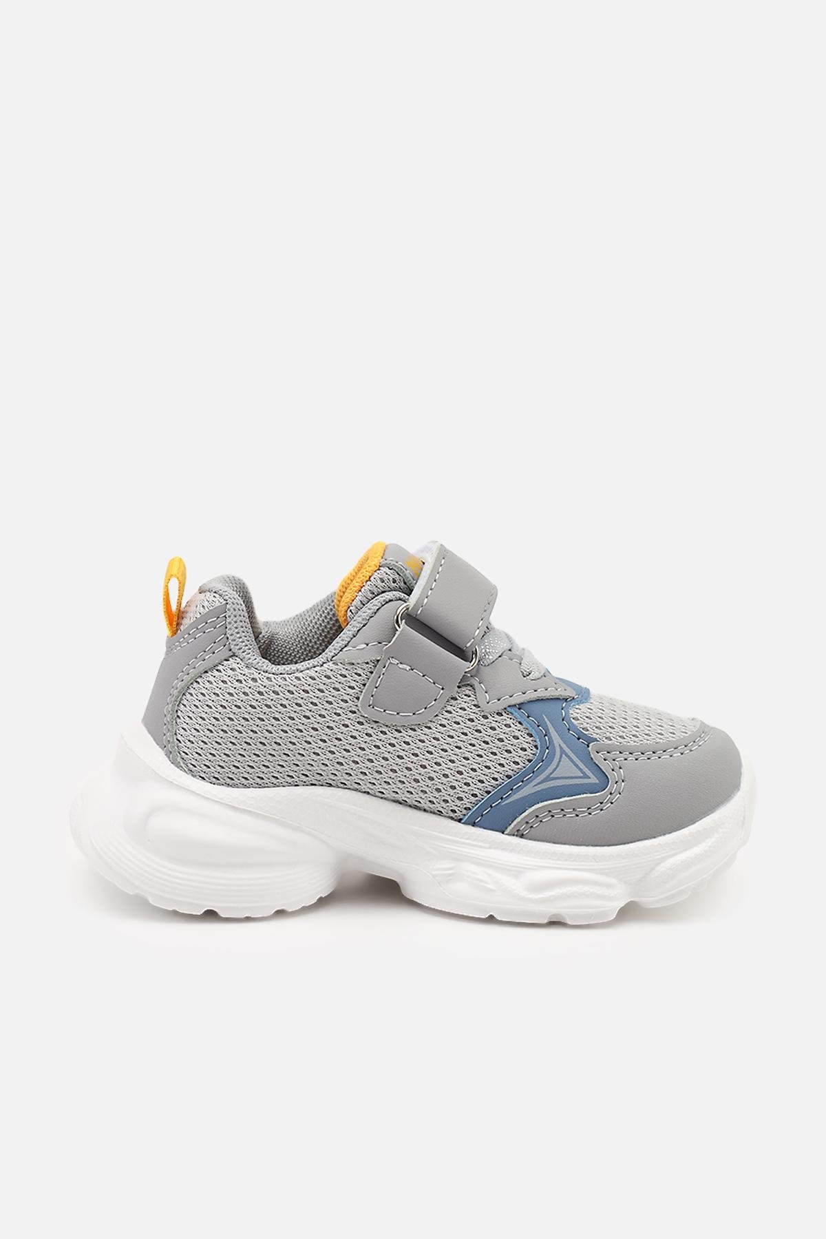 Кросівки для хлопчика ЦБ-00273707 р. 21 Сірий (SKT001055800) - фото 2 Кросівки для хлопчика ЦБ-00273707 р. 21 Сірий (SKT001055800) - фото 2