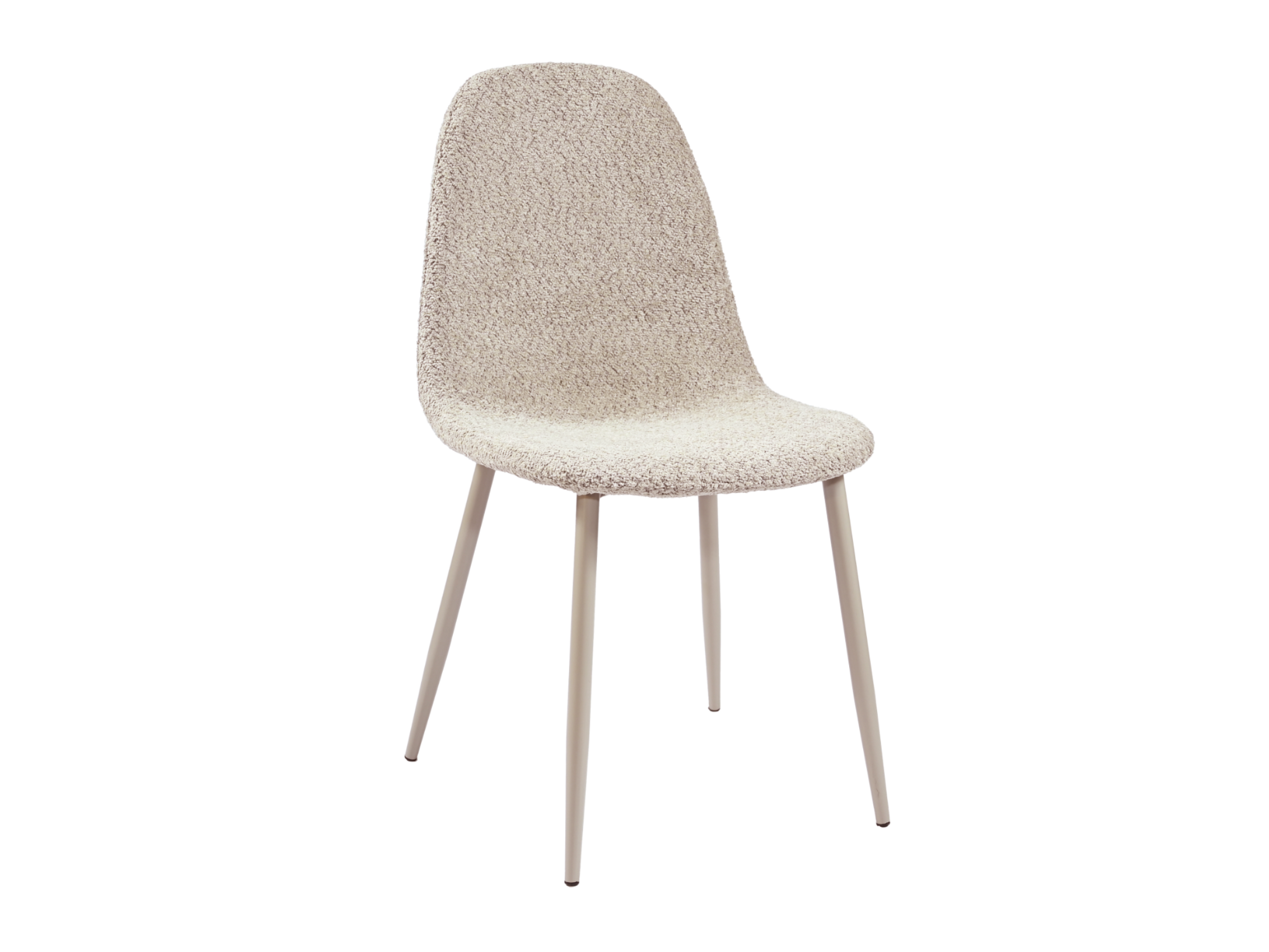 Стул для кухни Vetro Mebel N-160 с металла/ткань букле Капучино (N-160-cappuccino-boucle/cappuccino)