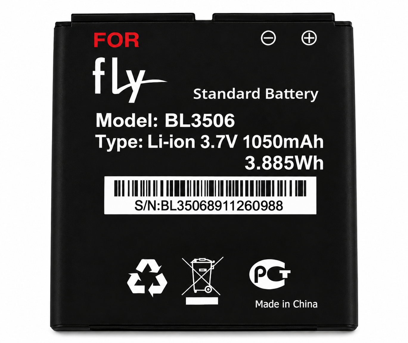 Аккумулятор BL3506 для Fly E154 1050 mAh (3512948)