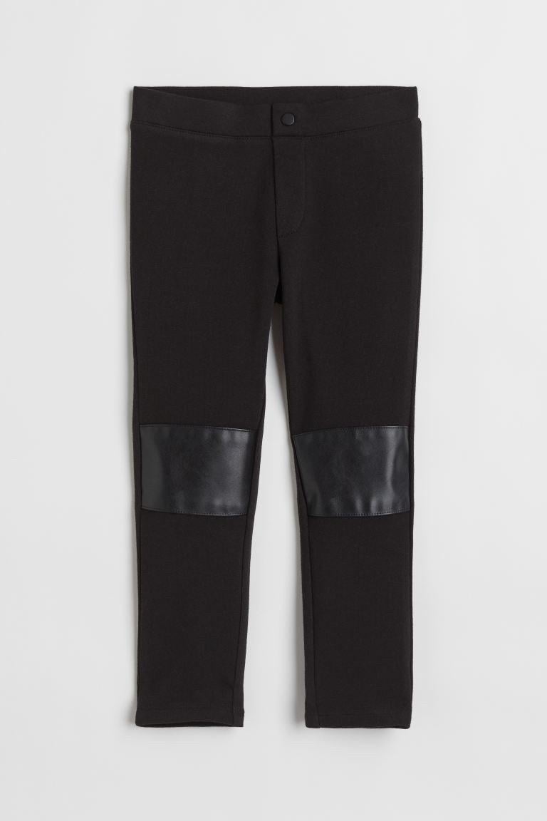 Трегінси для дівчинки H&M 7-8 років Чорний (29920110)