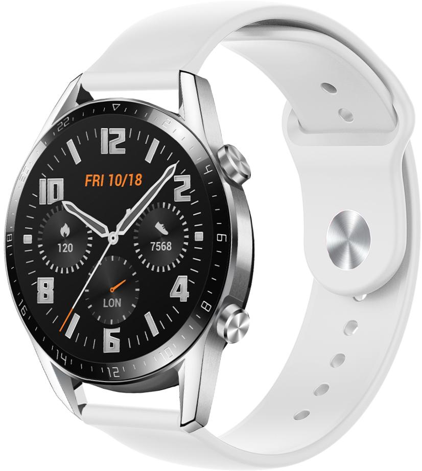 Ремешок Base для Huawei Watch GT 2 46 мм White (21669) - фото 1 Ремешок Base для Huawei Watch GT 2 46 мм White (21669) - фото 1