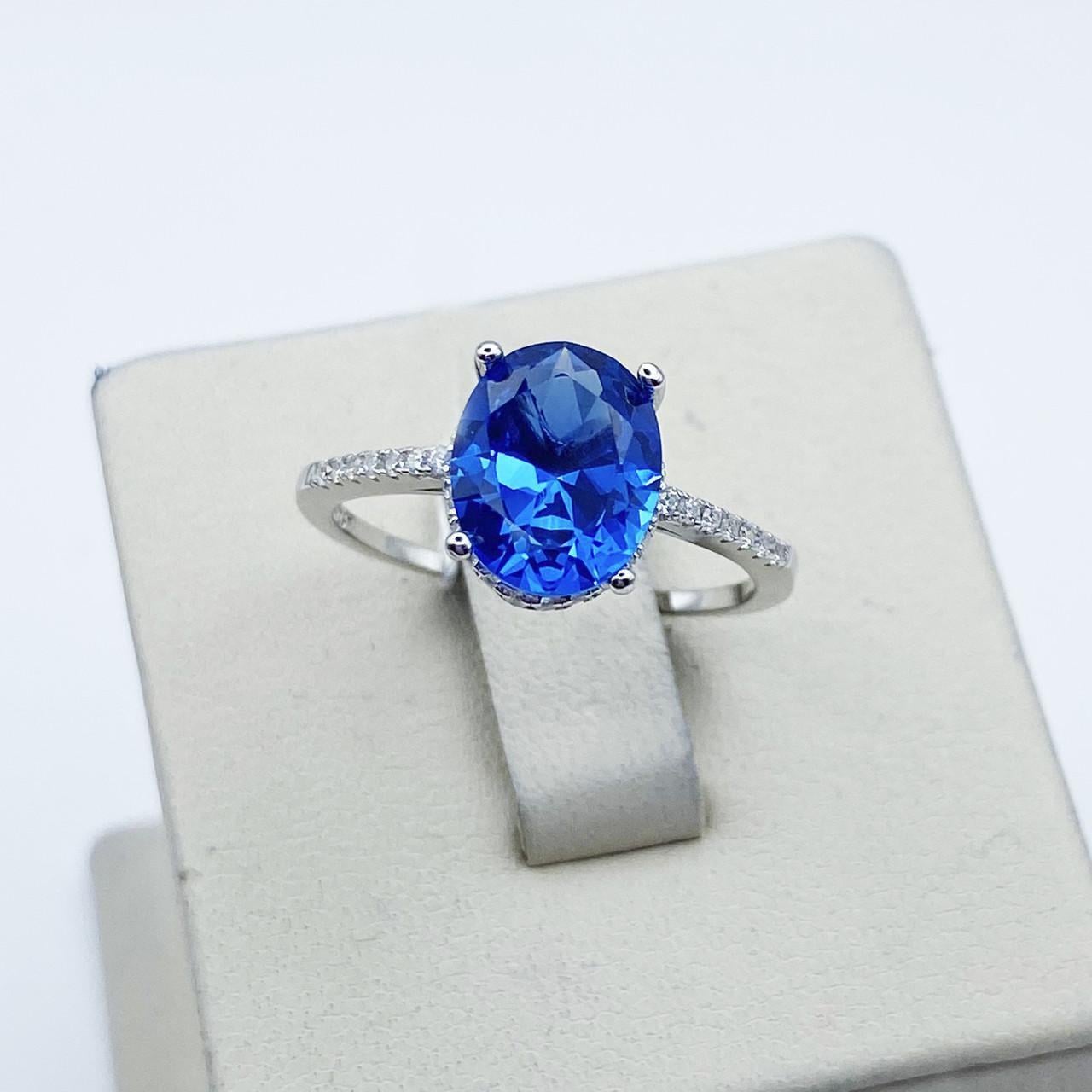 Каблучка срібна з кварцем London Blue р. 17,5 2,28 г (2263128085) Каблучка срібна з кварцем London Blue р. 17,5 2,28 г (2263128085)