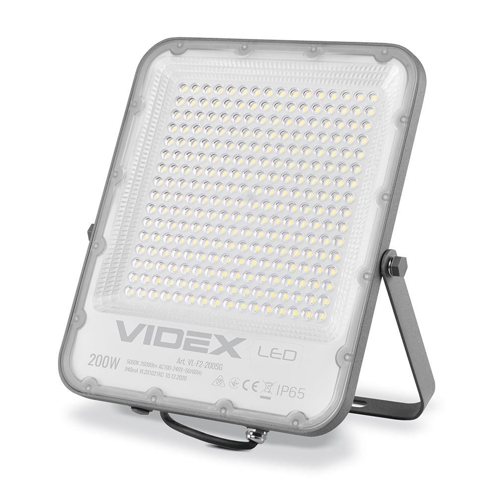 Прожектор Videx LED PREMIUM F2 200W 5000K - фото 2
