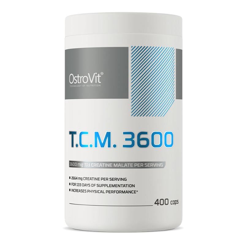 Три креатин малат OstroVit TCM 3600 400 капс. (23135-01)