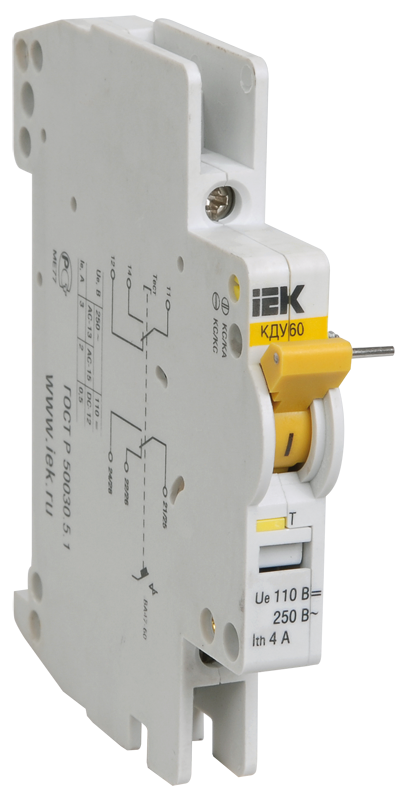 Контакт дополнительный УЕК КДУ60 3А (MVA30D-AKS)