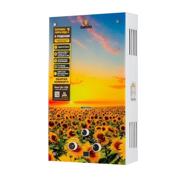 Газовая колонка Sabio GP-sunflower 10 л (25458)