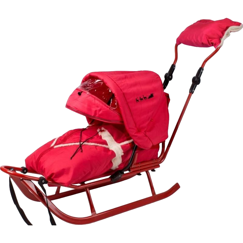 Санки Adbor Piccolino комплект deLux Красный