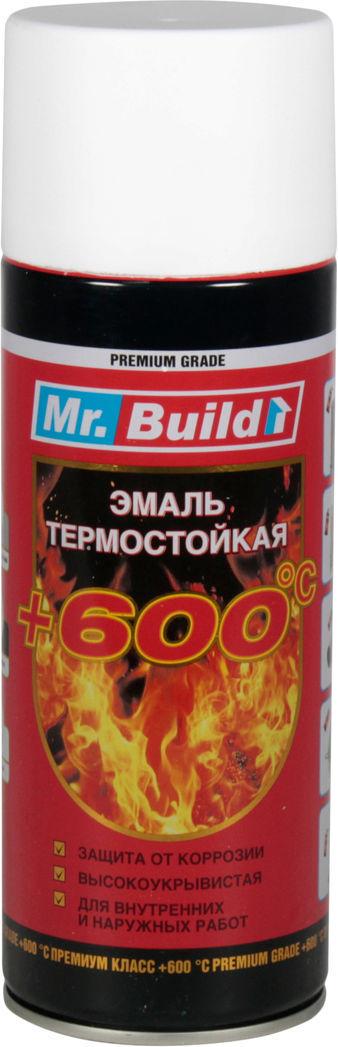 Автофарба Mr.Build високотемпературна 400 мл Білий (0101324)