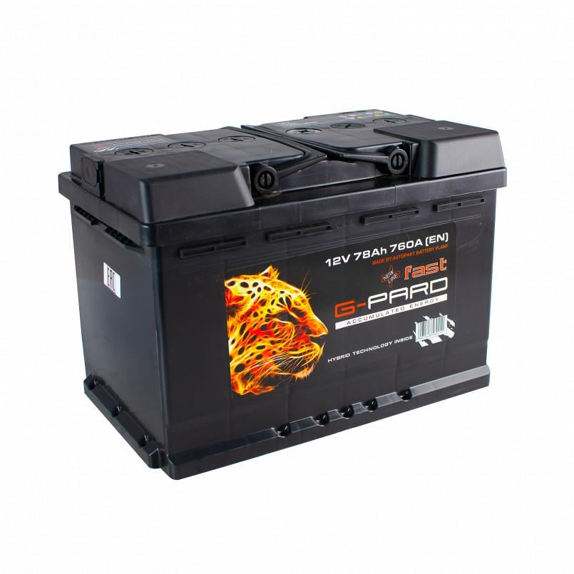 Аккумулятор G-Pard Euro Fast TRC078-F00 78Ah 12V