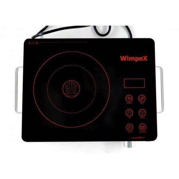 Плита инфракрасная индукционная Wimpex WX-1324 2000 Вт с функцией барбекю Black (AASMV63) - фото 4