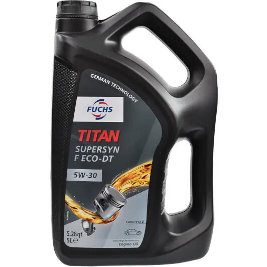 Моторна олива Fuchs Titan Supersyn F-Eco DT 5W-30 5 л (601890093)
