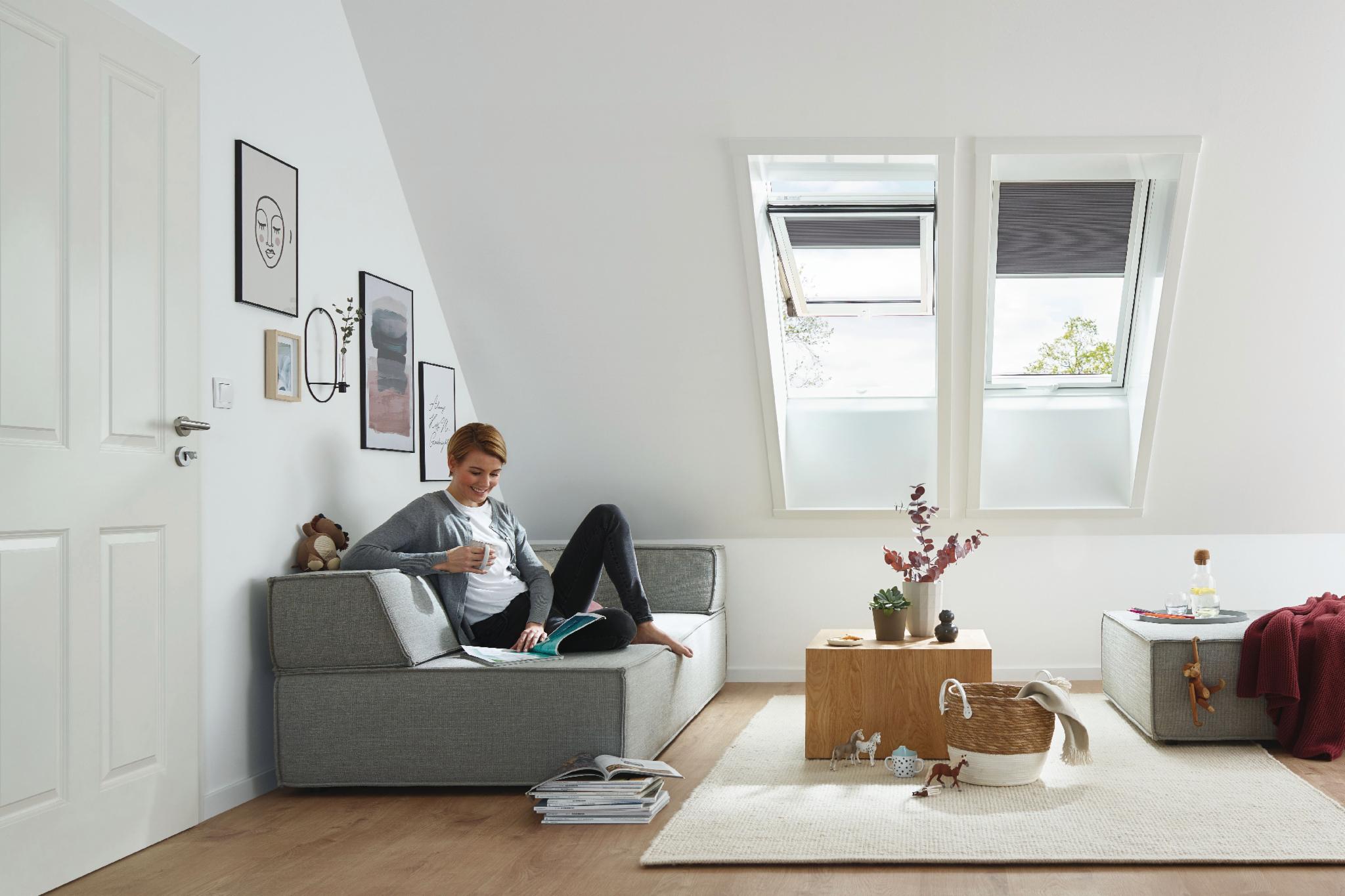 Мансардное окно ROTO designo R49 54х98 см ПВХ (К200) - фото 8