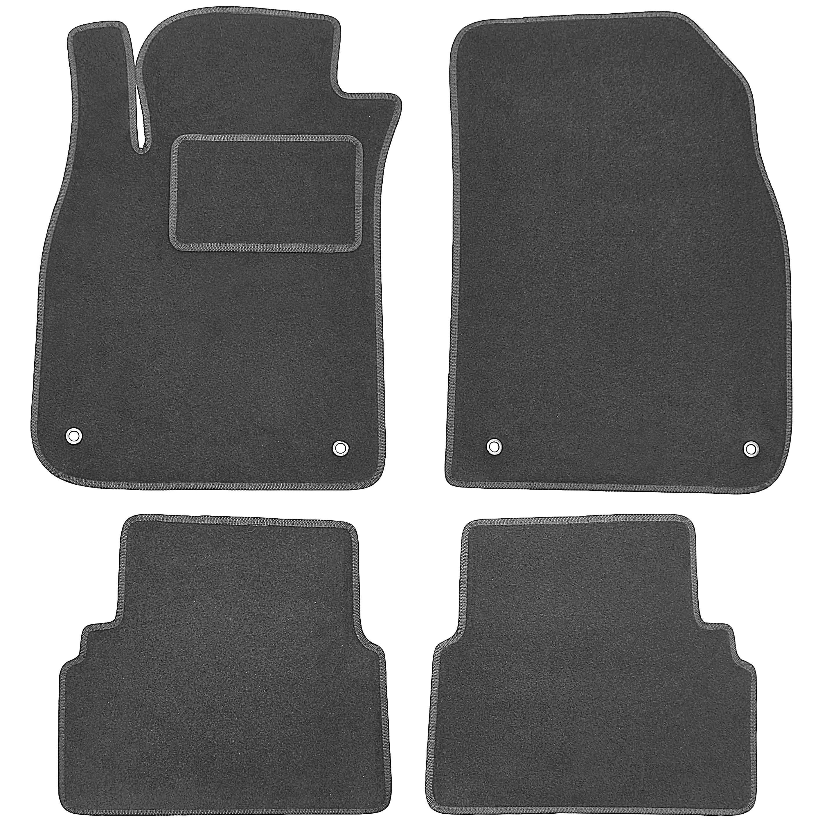 Коврики в салон для Cadillac BLS '06-10 текстильные Серый (20773)