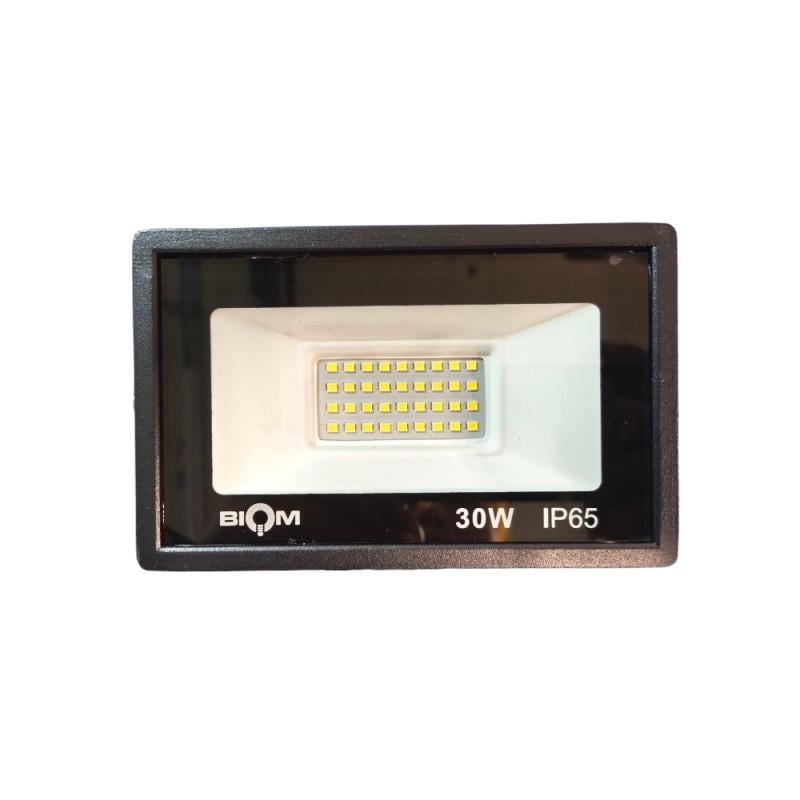Прожектор світлодіодний Biom 30W S6-SMD-30-Slim 6200К 220V IP65 Прожектор світлодіодний Biom 30W S6-SMD-30-Slim 6200К 220V IP65