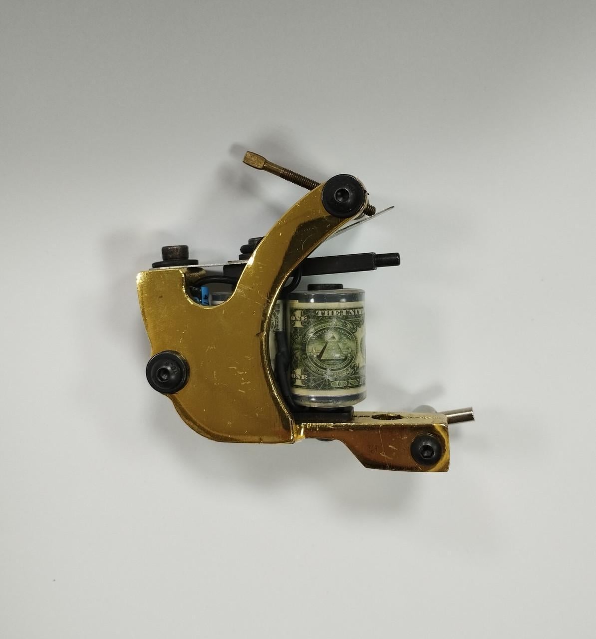 Индукционная тату машинка ТМ8017 Желтый