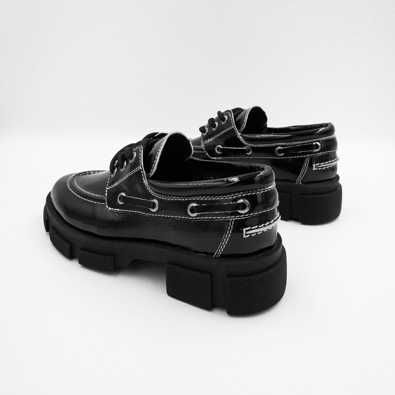 Лоферы для девочки Bistfor кожаные р. 33 (18164/130) - фото 3 Лоферы для девочки Bistfor кожаные р. 33 (18164/130) - фото 3