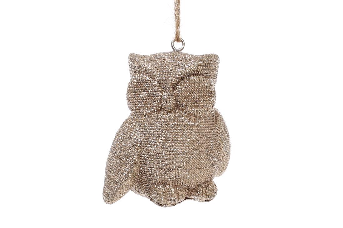 Елочное украшение Сова BonaDi (829-313)