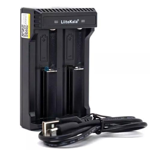 Зарядное устройство для аккумуляторных батареек LiitoKala Lii-L2 2 слота Li-ion 3,7V Черный (28869221) Зарядное устройство для аккумуляторных батареек LiitoKala Lii-L2 2 слота Li-ion 3,7V Черный (28869221)