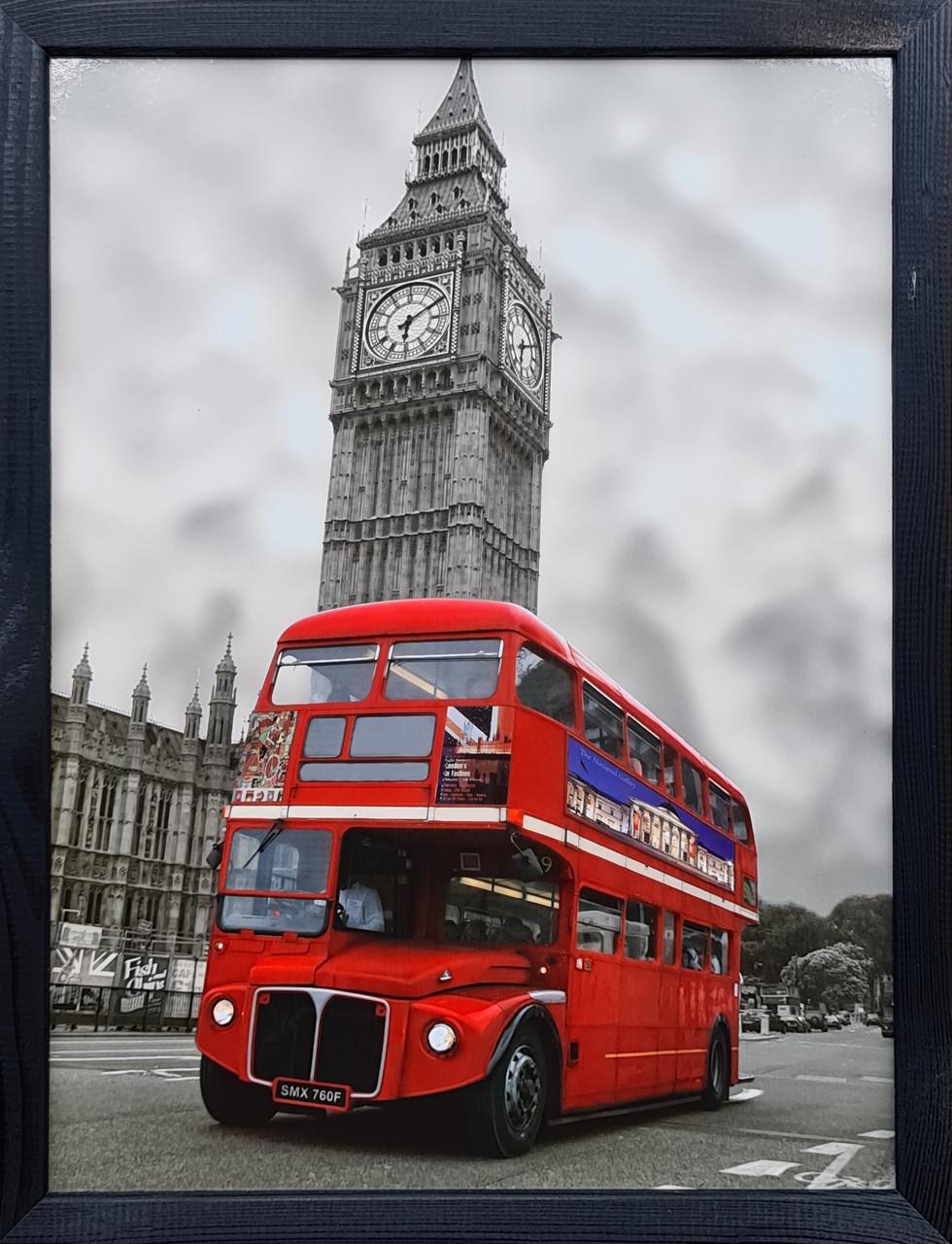 Фотокартина в деревянной раме London 2 30х40 см (POS-3040-152)