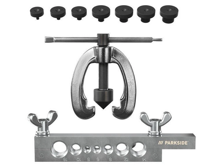 Набір для розвальцьовування та затискання труб PARKSIDE (300347)