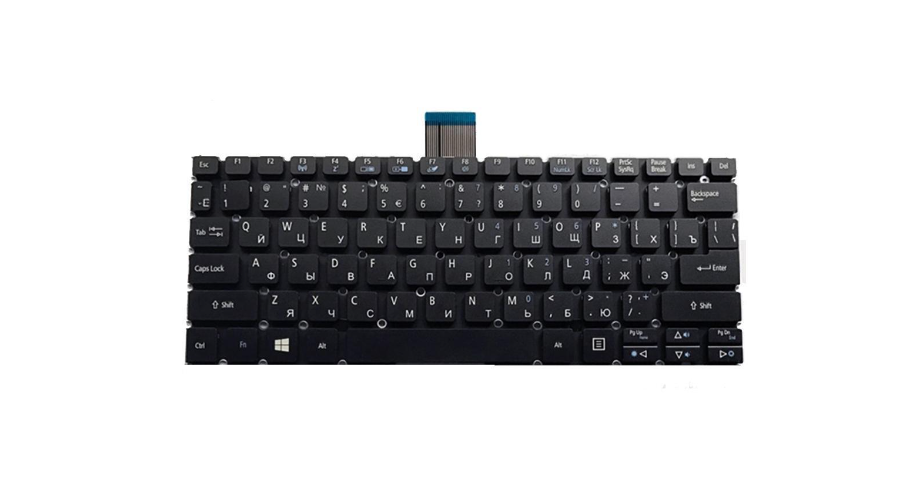 Клавиатура для ноутбука Acer Aspire SW5-111P матовая (NK.I111S.00Y)