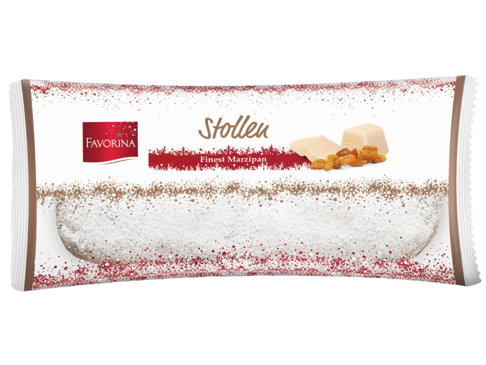 Штоллен марципановий Favorina Stollen Finest Marzipan з родзинками 750 г (21883144)