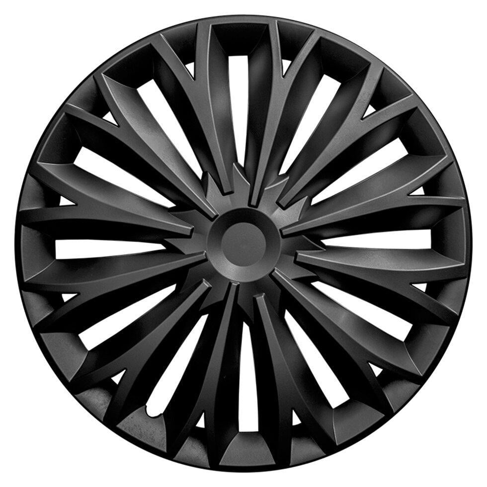 Комплект колпаков универсальных JAWOPLAST Sigma R15 4 шт. Black (28434618)