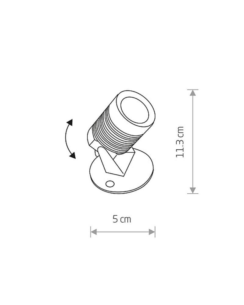 Світильник вуличний Nowodvorski 9101 Spie LED 1x3W 3000K 330Lm IP54 (2229967466) - фото 7