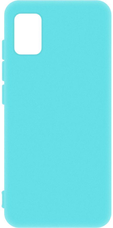 Матовый чехол MatteTPU OneShot для Samsung Galaxy A02s A025 (силиконовая накладка) Turquoise (19930-32)