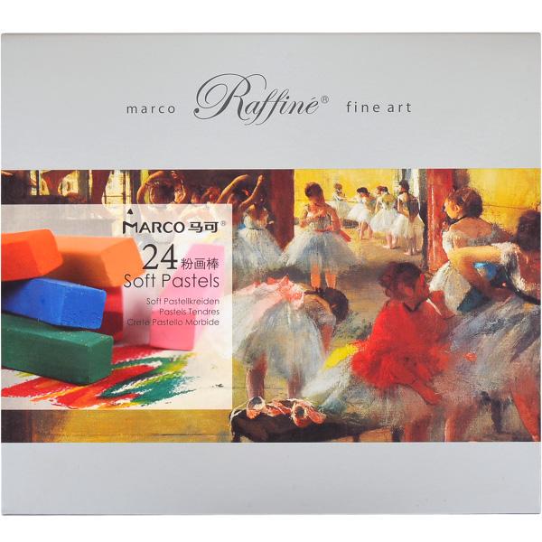 Набор сухой пастели Marco 24 цвета (7300-24) - фото 4 Набор сухой пастели Marco 24 цвета (7300-24) - фото 4