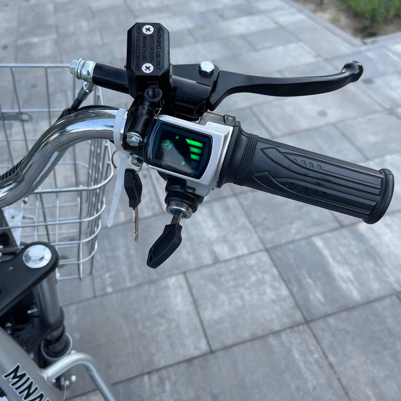 Електровелосипед Minako Monster 16" Chrome з підсиленим багажником (09865543) - фото 16 Електровелосипед Minako Monster 16" Chrome з підсиленим багажником (09865543) - фото 16