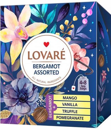 Чай Lovare Bergamot Assorted чорний 32 шт. (79822) Чай Lovare Bergamot Assorted чорний 32 шт. (79822)