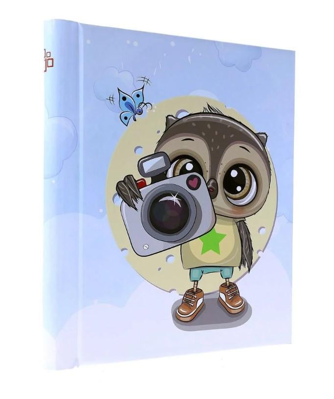 Фотоальбом магнітний Gedeon DRS20 CAMERA OWL 40 стор. 23x28 см Blue