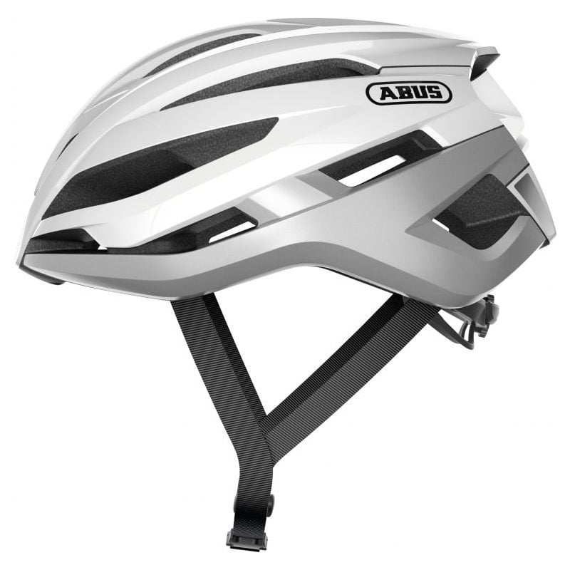 Шолом велосипедний ABUS STORMCHASER M 52-58 Polar White