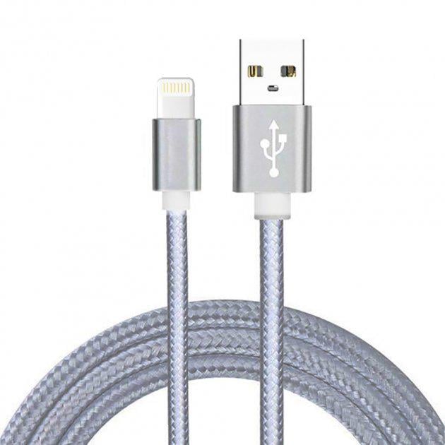 Кабель Hoco Lightning X2 Knitted 24 A 1 м (1111)