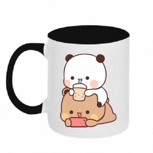 Чашка керамічна двоколірна Сhilling Bubu and Dudu 320 мл Чорно-білий (15760551-17-193866) - фото 1 Чашка керамічна двоколірна Сhilling Bubu and Dudu 320 мл Чорно-білий (15760551-17-193866) - фото 1