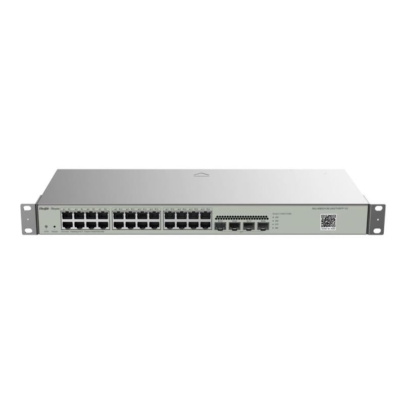 Коммутатор управляемый Ruijie Reyee RG-NBS3100-24GT4SFP-V2 L2 24 порта Коммутатор управляемый Ruijie Reyee RG-NBS3100-24GT4SFP-V2 L2 24 порта