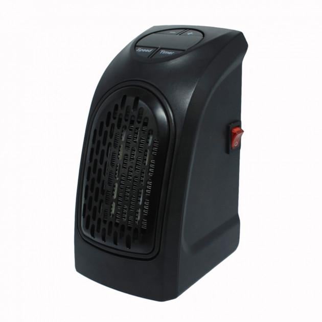 Портативний тепловентилятор Handy heater 400 Вт Чорний - фото 6