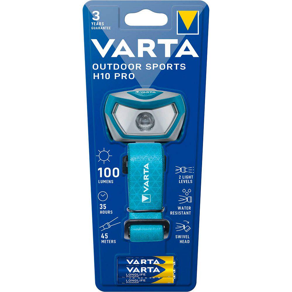 Ліхтар налобний Varta Outdoor Sports H10 Pro LED (9180244) - фото 3