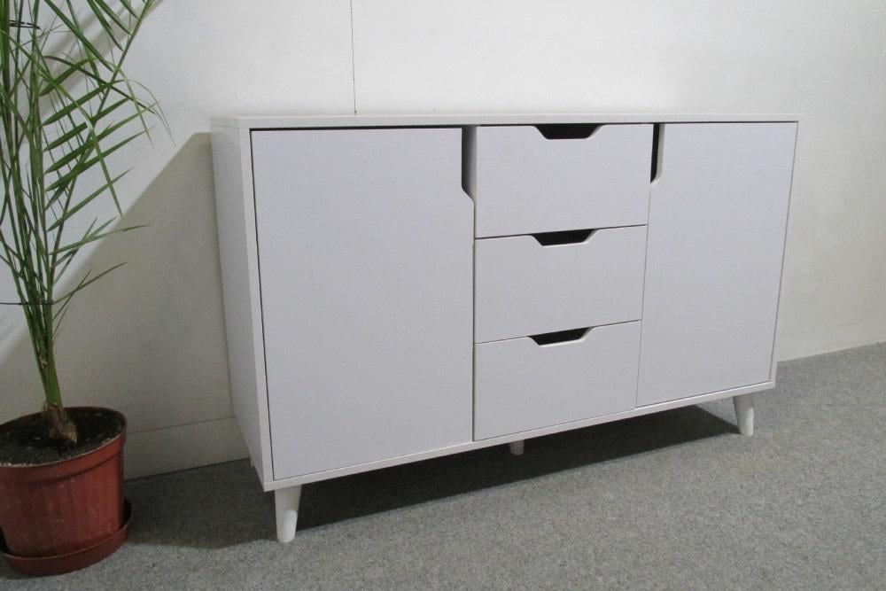 Комод в гостиную М-Зон Борн 1200 Дуб артизан/Белый (MZN-031092) - фото 7