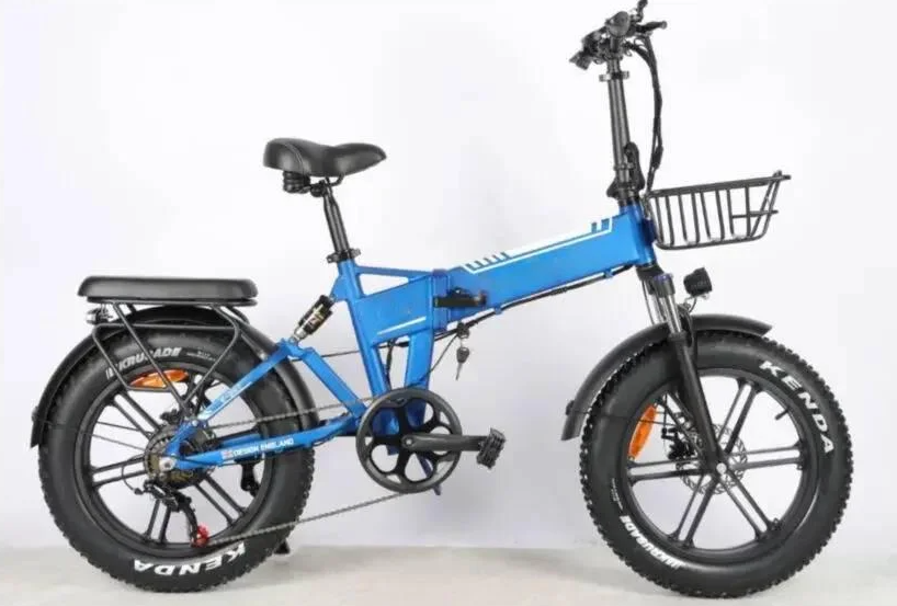 Электровелосипед TRIGO 20" 1200W 48V 24Ah Синий