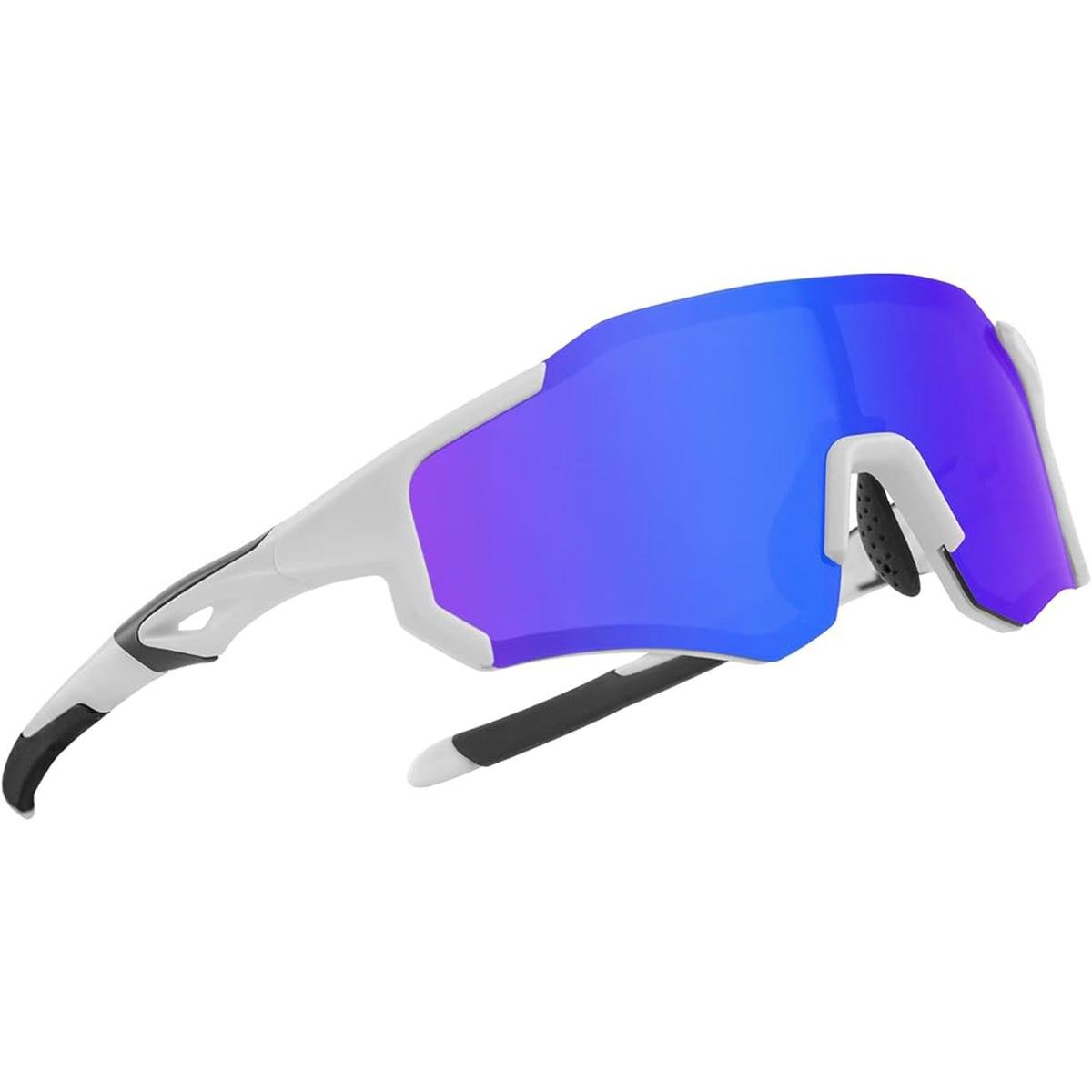 Спортивні сонцезахисні окуляри ROCKBROS 10183 поляризовані Білий/Чорний (RB-10183-2346)