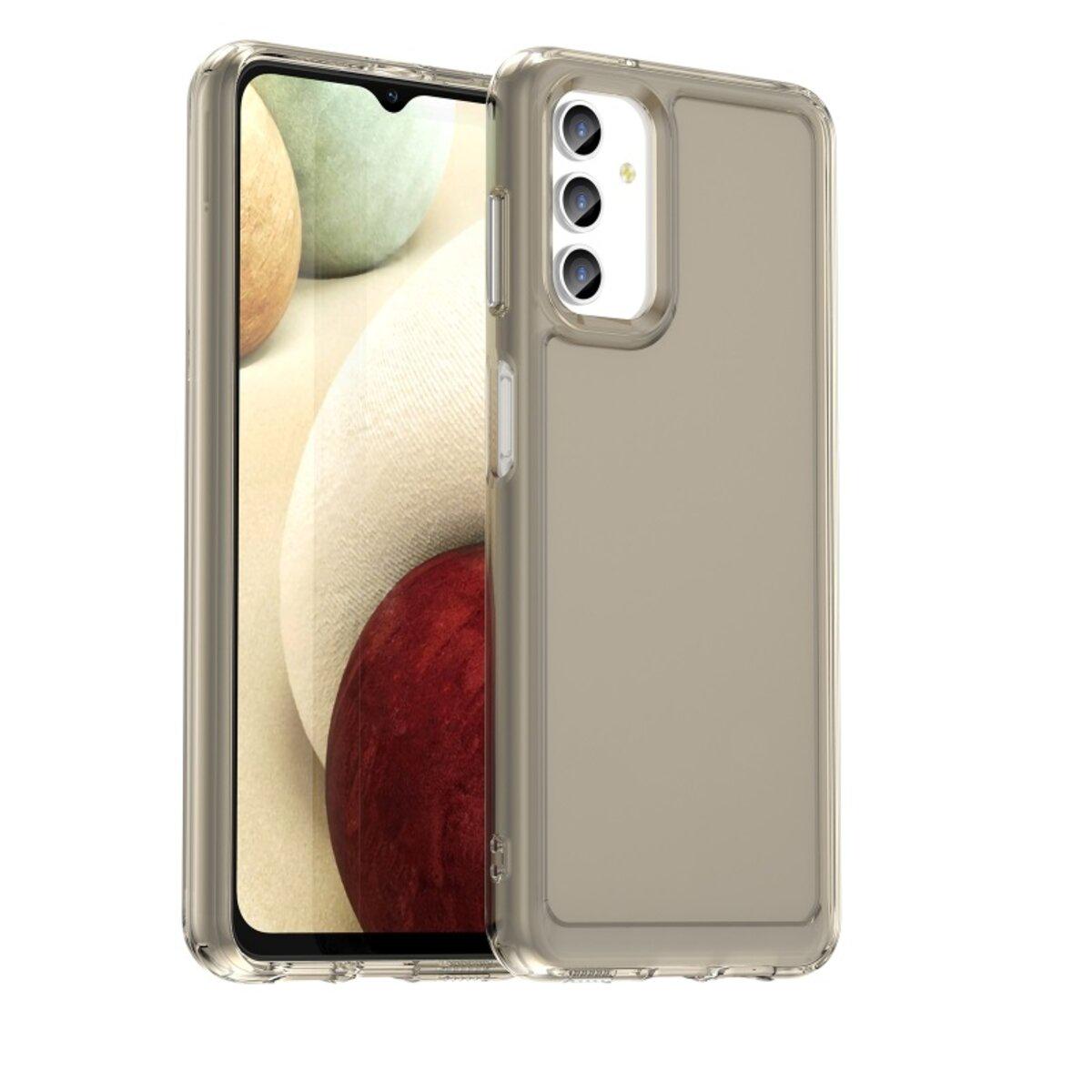 Противоударный чехол для Samsung Galaxy A13 4G Cosmic Clear Color 2 mm / Transparent Black
