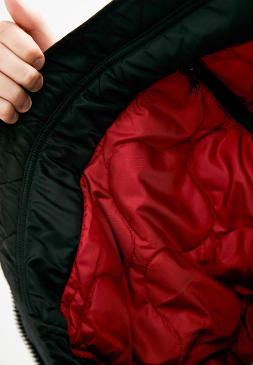 Куртка-бомбер Airboss CWU Pilot Hooded Jacket 4XL Черный (28667) - фото 4