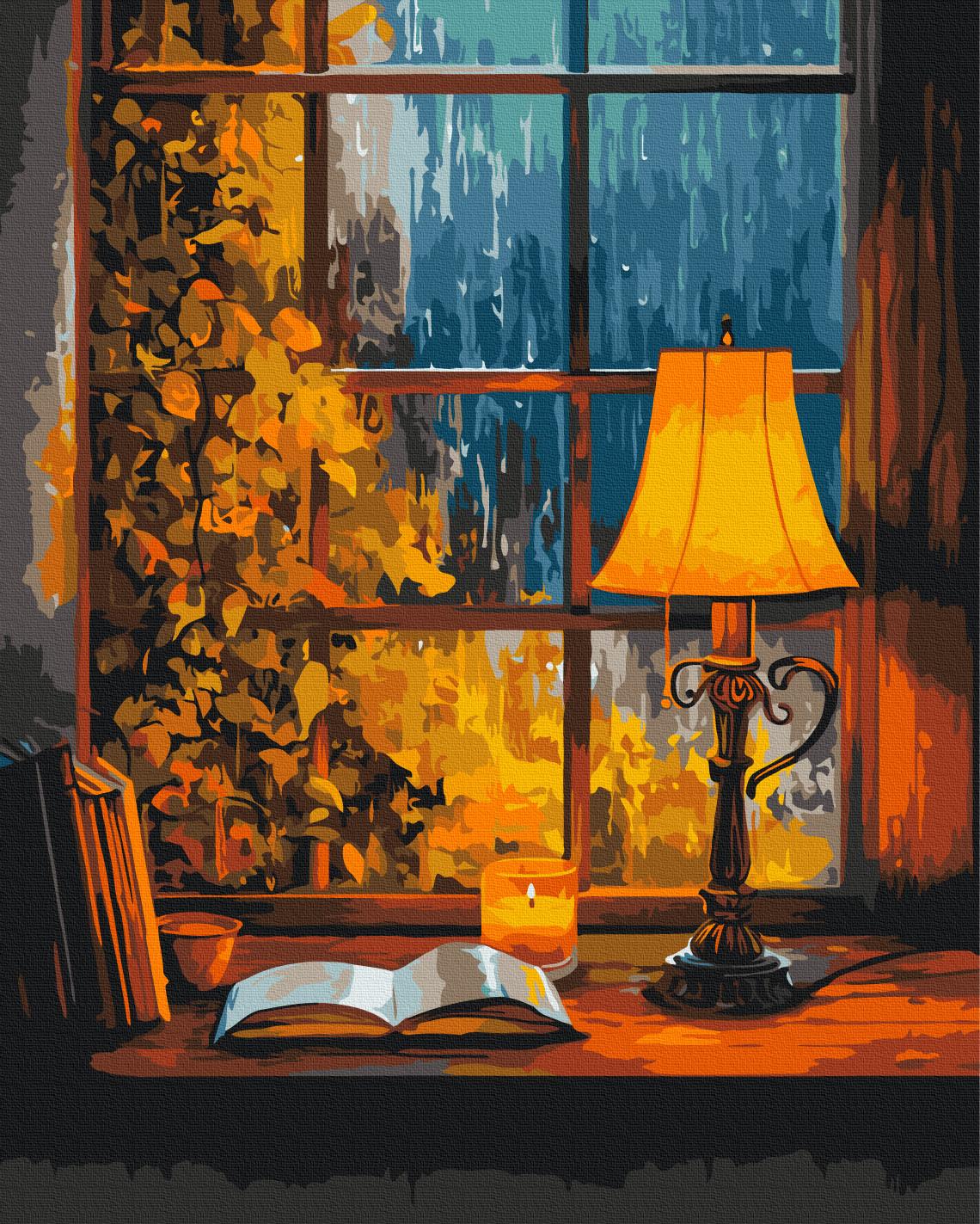 Картина по номерам Brushme День, когда шел дождь 40x50 см (BS54399)