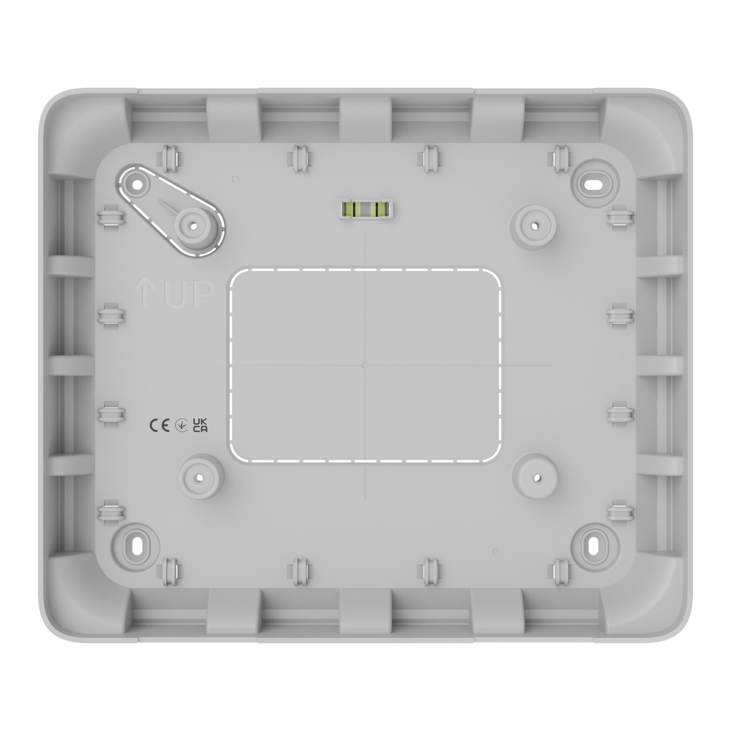 Бокс монтажний для підведення живлення до ППКП Ajax GlandBox White (17424)