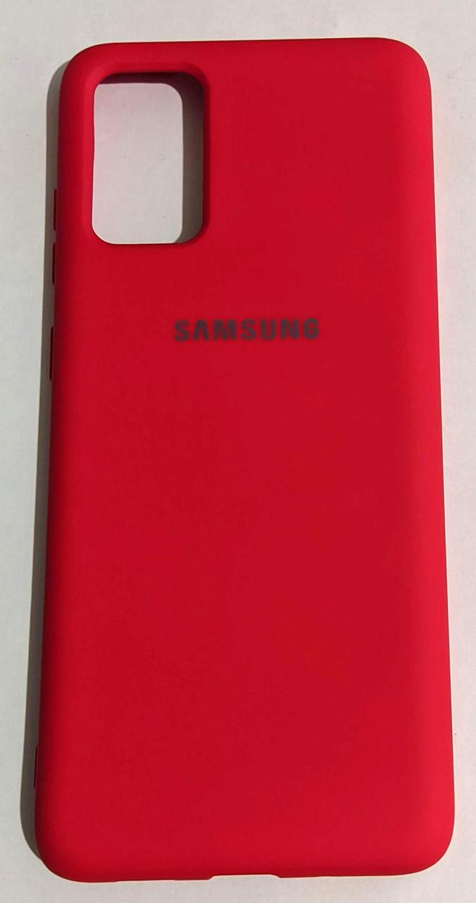 Силіконовий чохол Silicone Case для Samsung G988/S20 Ultra червоний