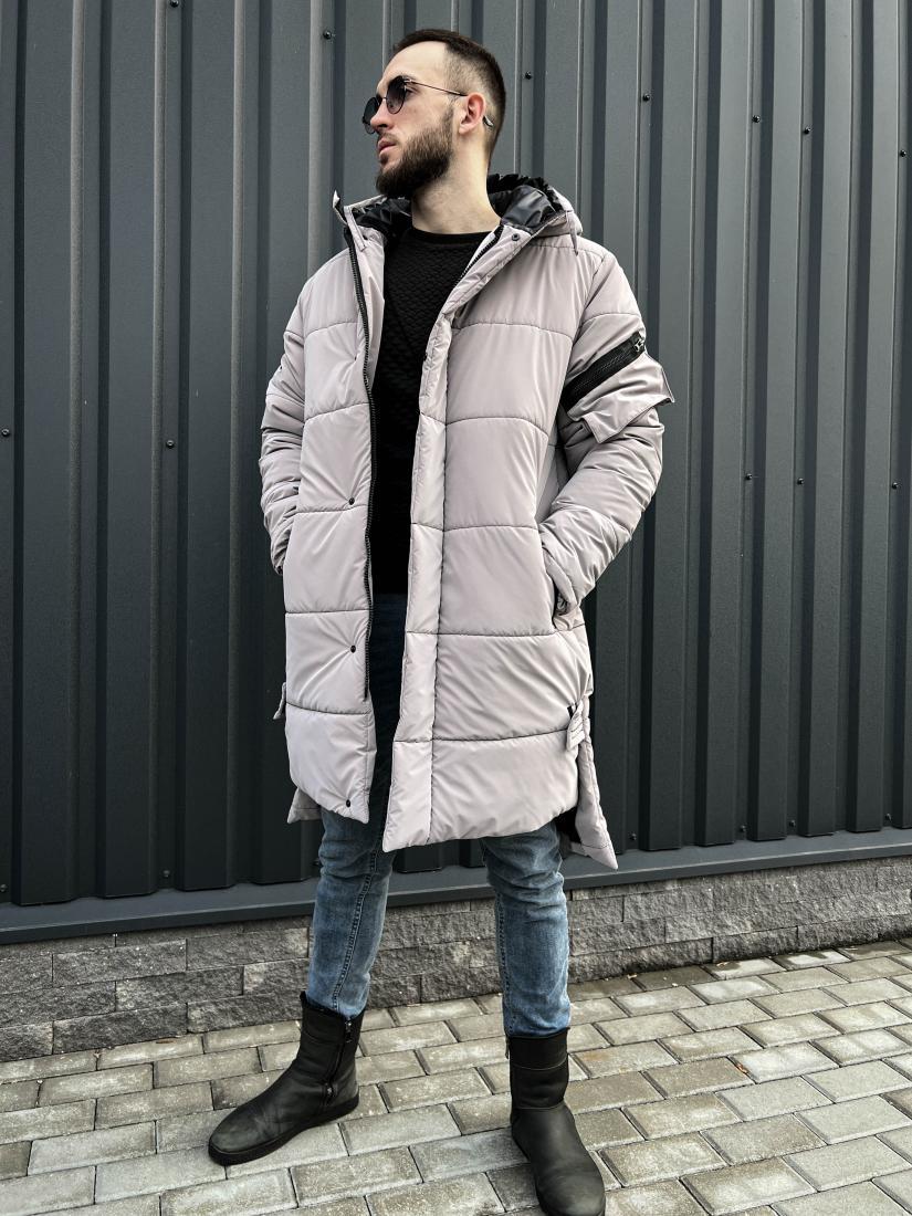 Куртка 7-462 L Светло-серый (20152)