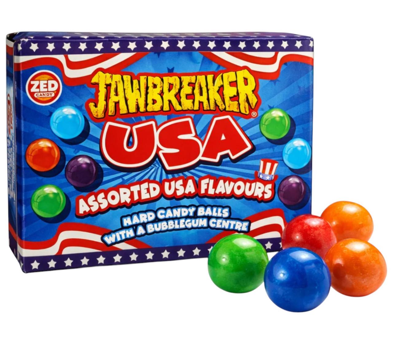 Конфеты Zed Candy Jawbreakers USA Hard Candy Balls Assorted 140 г (3112403462)