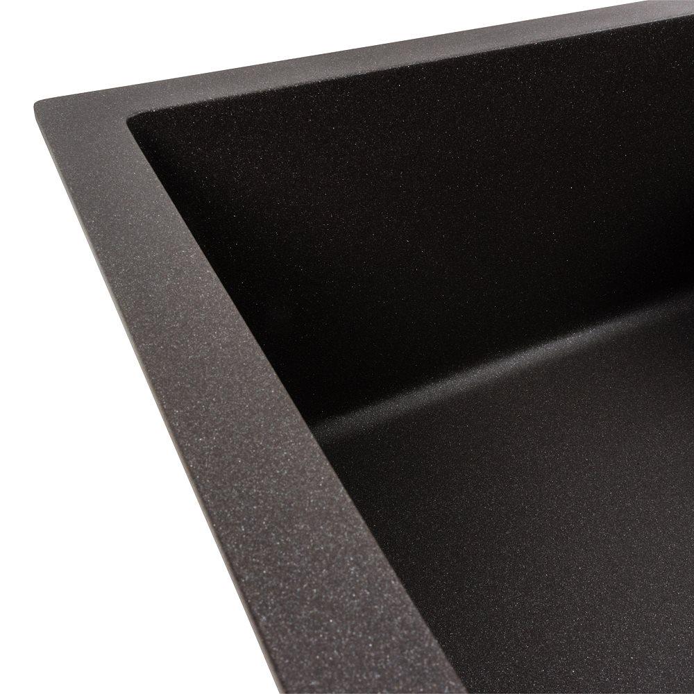 Мийка кухонна гранітна 7050 Cascada Platinum матова Моріон - фото 4